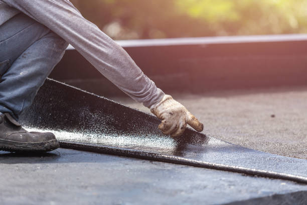Professional Crawl Space Encapsulation technician working in Gwynneville, IN